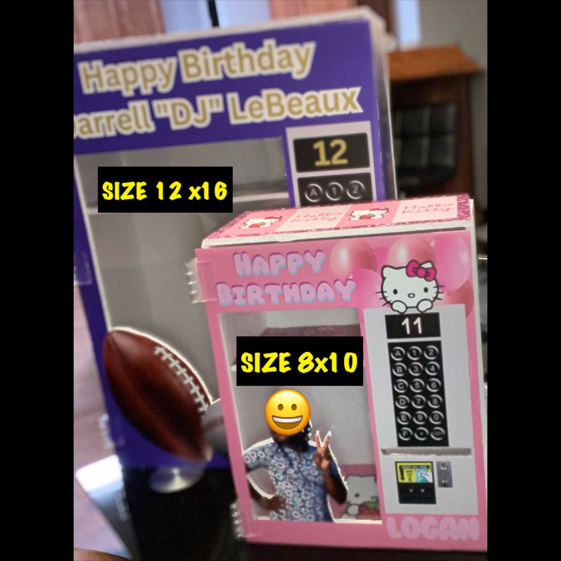 Custom Vending Machine Boxes. (Any Theme )