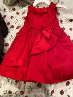 Girls red dress