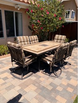 Outdoor patio set