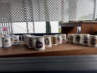 Collector Beer Tankards of the Worlds great Breweries