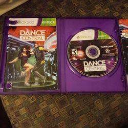 XBOX 360 DANCE CENTRAL Video Game