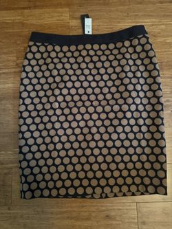 Brown Talbots Skirt