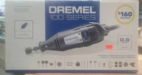 Dremel 7350-5 4V Cordless Rotary Tool Kit with USB-C Rechargeable Battery