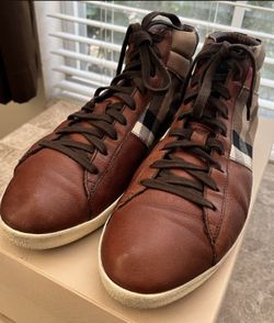 MENS Burberry Sneakers! Serious Inquiries Only!