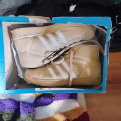 Adidas Khaki Brown Shoes- Size 5'1/2
