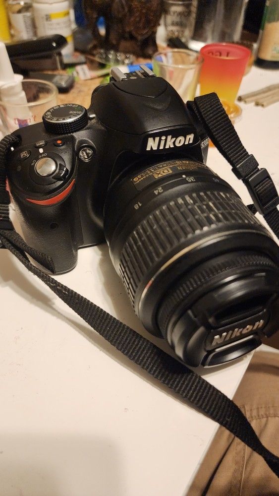 Nikon D3200 With Exra Lens