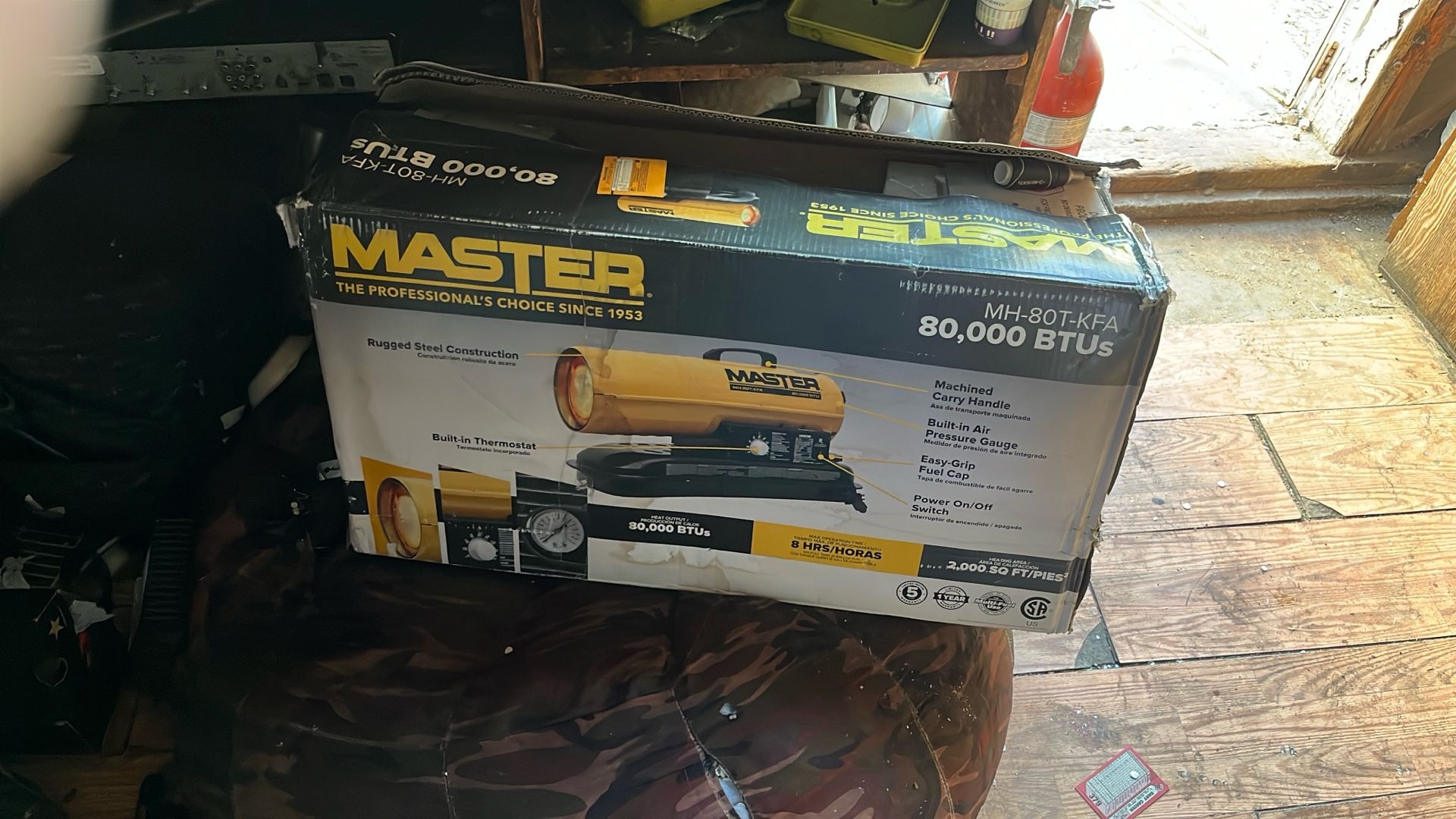 Master 80,000 BTU PANT CARS