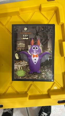 4 Foot Halloween Bat Inflatable 