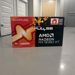 Sapphire Pulse AMD Radeon RX 9060 XT 16gb GPU