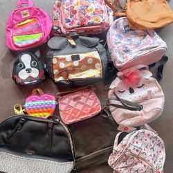 Purses and backpacks