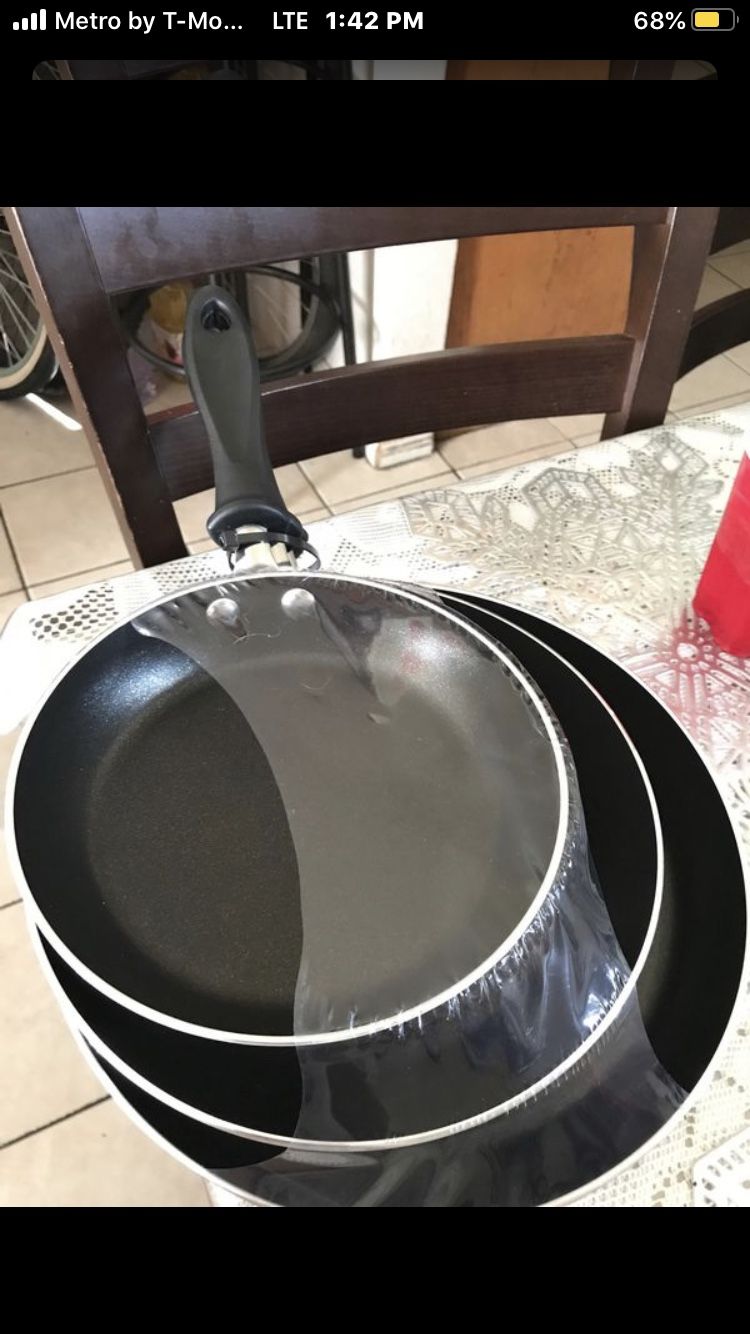 Farberware Reliance 3pc Aluminum Nonstick Frying Pan Set