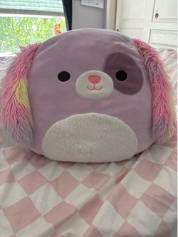 pastel purple dog Squishmallow large