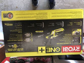 Rayobi one plus 18V 10" cordless chainsaw