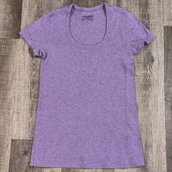 Women’s XS Maternity Purple Heather Tee Shirt