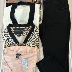 NEW Torrid  & Forever 21 Mixed Plus size Bundle of 5 items lol