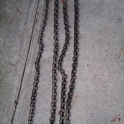 CHAIN, Galvanized for Anchors and Other Uses