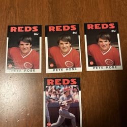 “The Hit King”Pete Rose Baseball Cards 