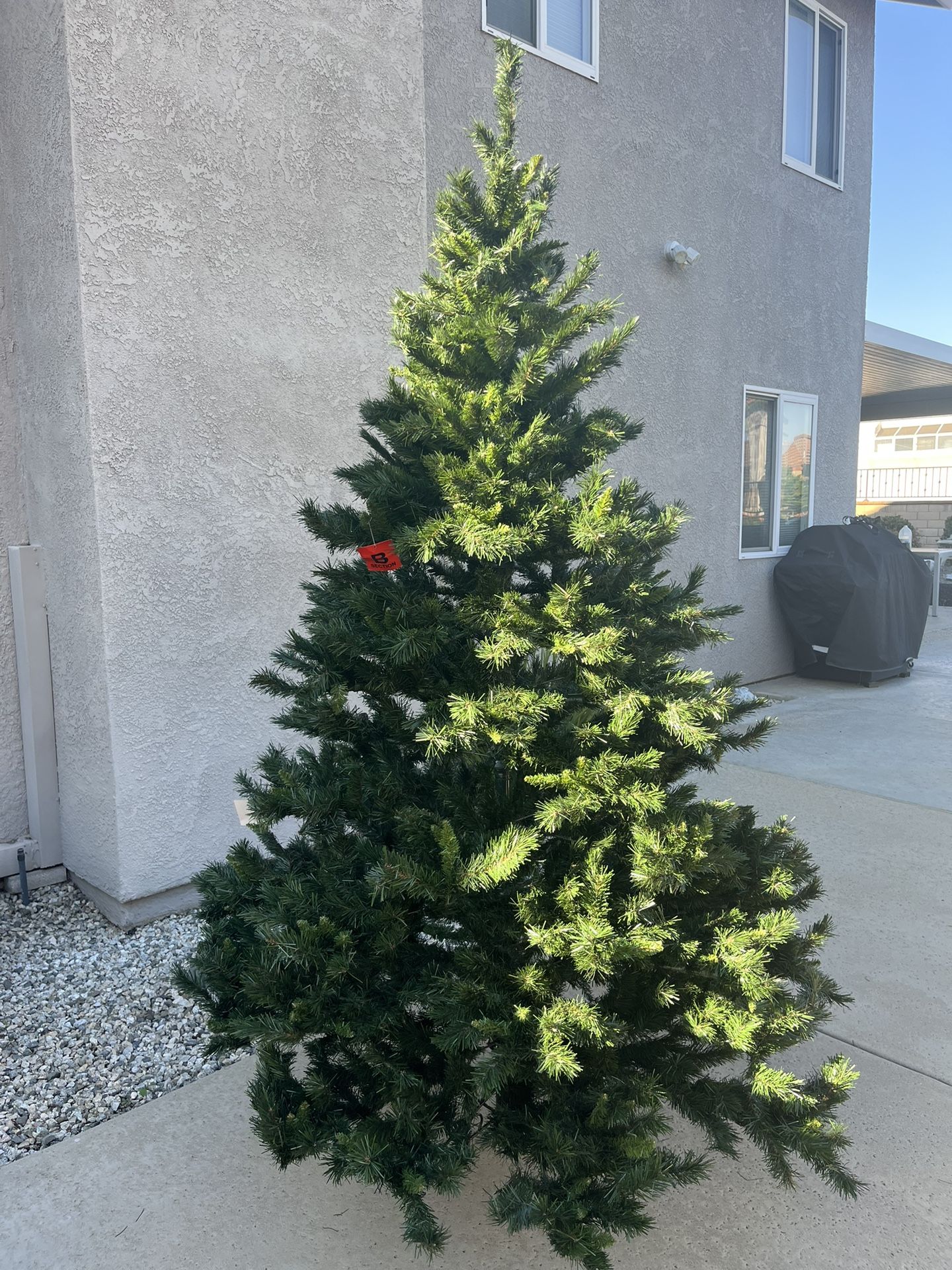 7 FEET TALL ARTIFICIAL CHRISTMAS TREE WITH STAND AND BOX