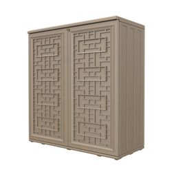 34 x 36 inch Outdoor Storage Shed with Shelf