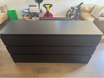 6 drawer dresser with night stand included