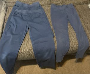 Girls Navy Pants