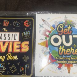 Coloring Books Classic Movies/ Get Out There