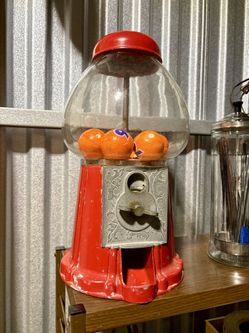 Vintage Gumball Machine Made In U.S.A