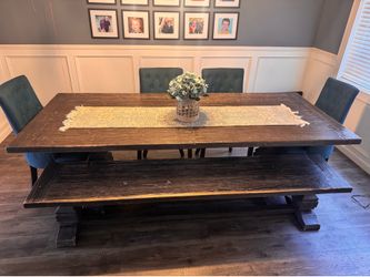 Norwood Dining room Table and Bench