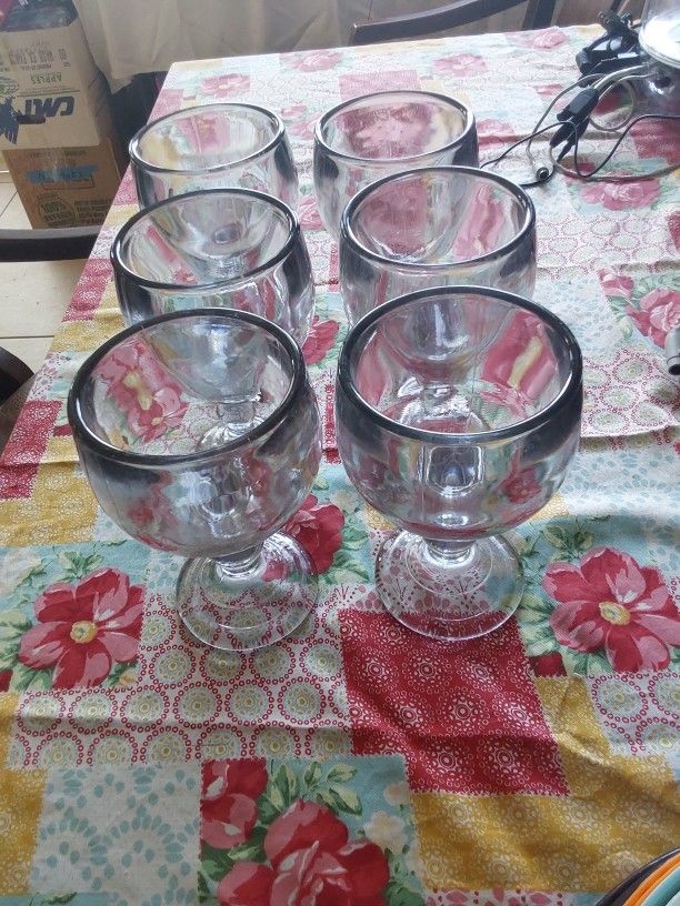 6 Copas Para Margaritas o Cevivhe