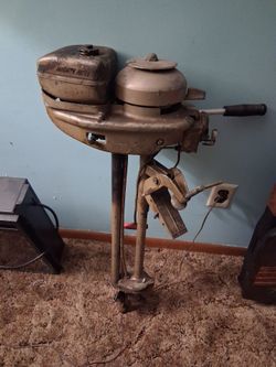 Vintage Neptune mighty mite WC1 outboard motor