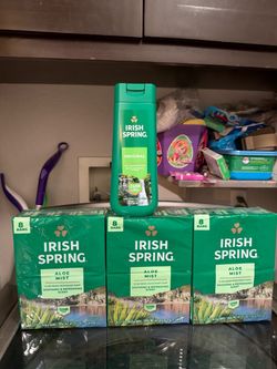Brand new Irish spring bundle all for ($18)(Cash only)(price is firm)