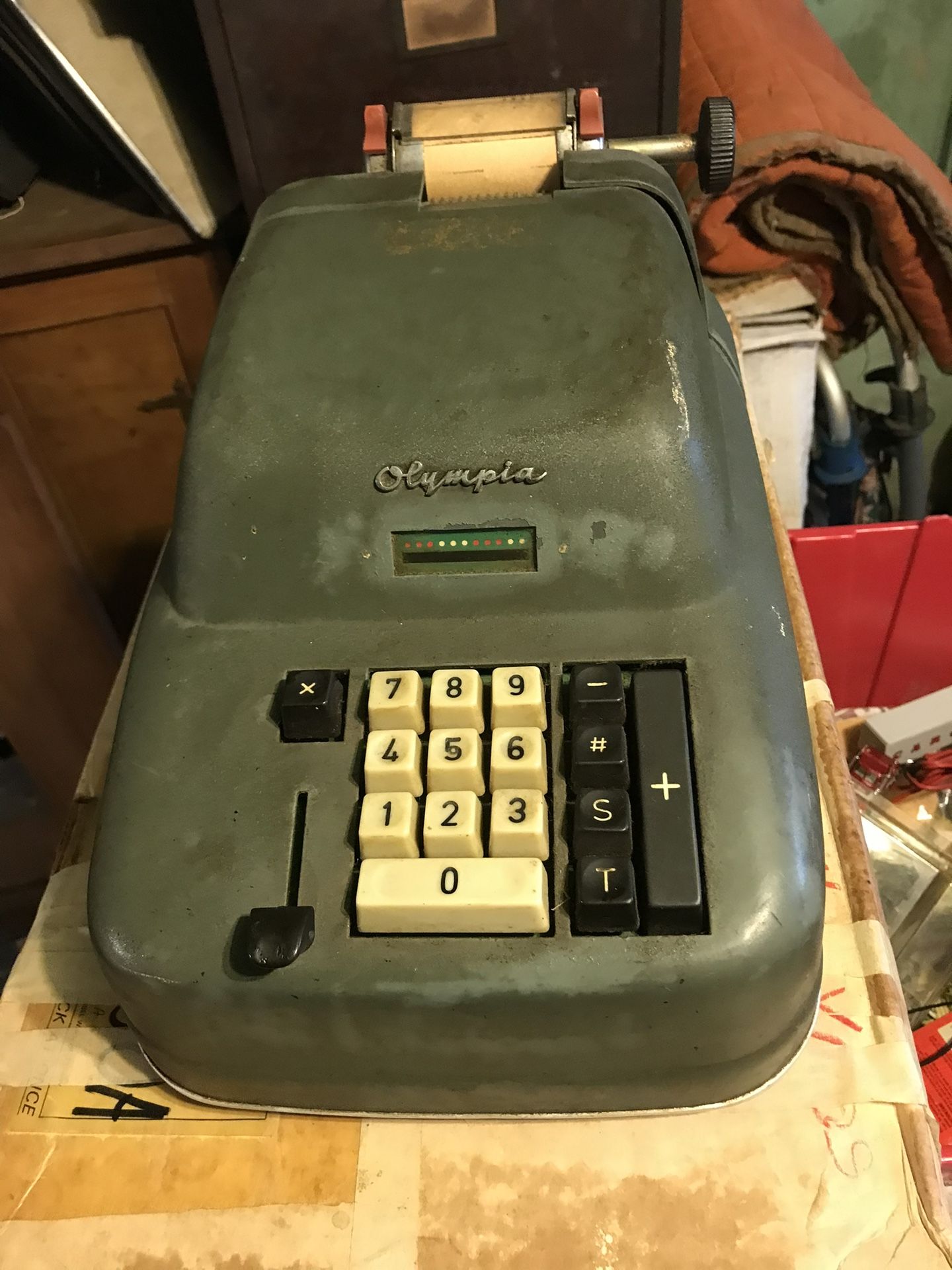 Antique Adding Machine 