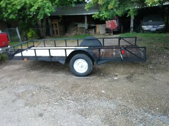 Utility trailer 5 1/2 by 14