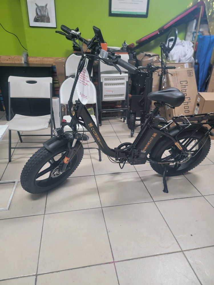 Cycrown Electric Bicycle 1000w 22mph