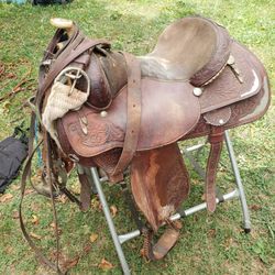 Horse Saddle And Tack