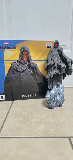 Iron Studios Marvel Avengers Endgame 1/10 Scale Red Skull Statue PERFECT CONDITION