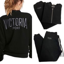 New Victoria’s Secret Sport Bomber Jacket And Jogger Small