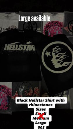 Hellstar rhinestone shirt