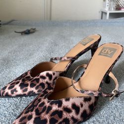 Leopard Kitten Heels 