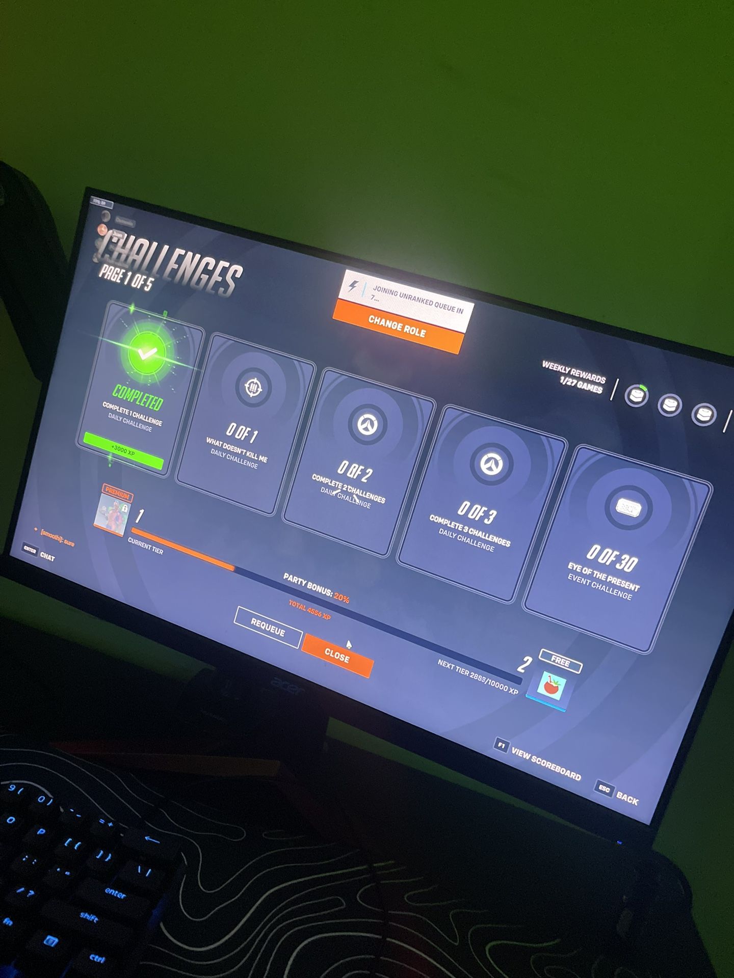 Acer Monitor 180HZ