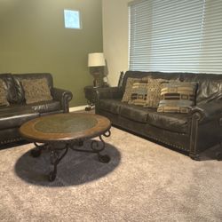 Complete Living Room Set – Rustic / Tuscan Style (FULL SET) 