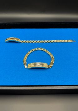 Chino link bracelet 14k Gold filled