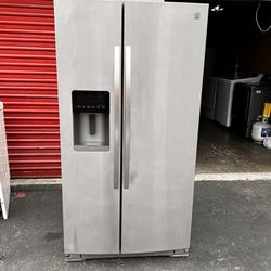 Kenmore Side By Side Counter Depth Stainless Steel Refrigerator 