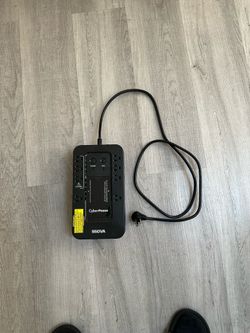 CyberPower EC550G Ecologic UPS Battery Backup and Surge Protector, 550VA/330W, 8 Outlets, ECO Mode, Compact, UL Certified