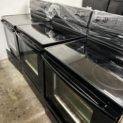 Glass Top Electric Stoves 