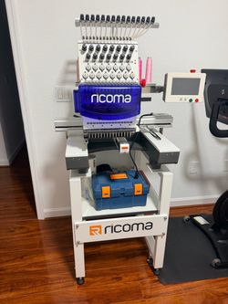 Ricoma Single-Head Commercial Embroidery Machine