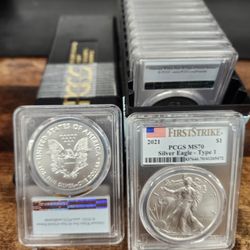 2021 American Silver Eagles Ms-70 Coin