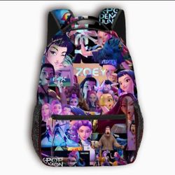 Zoey K-Pop Demon Hunter Graphic Backpack