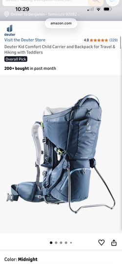 Child Carrier Hiking
