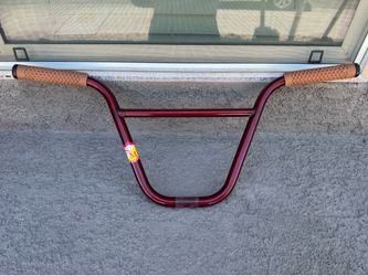S&M Elevenz Trans Red BMX Bars